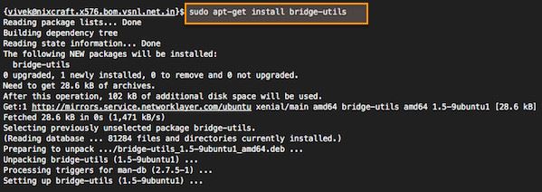 在Ubuntu上搭建网桥的方法2