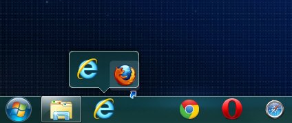 windows 7任务栏拥有四倍空间告别仅能节省的20%空间3