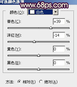 Photosho将写意人物图片调出柔和的淡暖色7