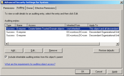 Windows Server 2008中审核和符合性1