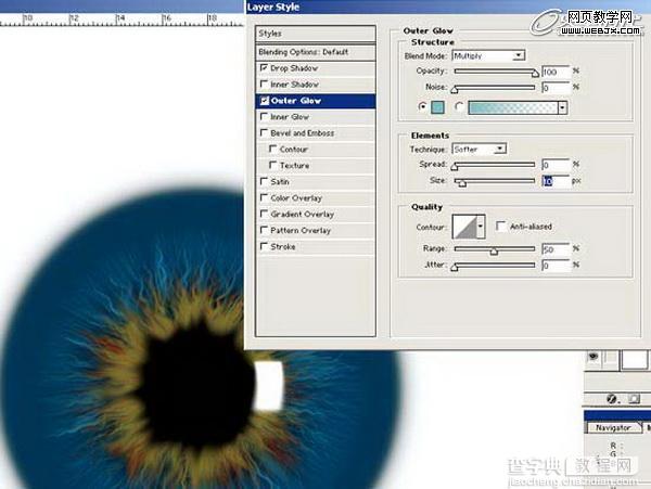 Photoshop将绘制出逼真的眼球效果的鼠绘实例教程15