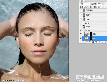 Photoshop将偏灰多斑的人像图片脸部完美修复成细腻光泽的效果13