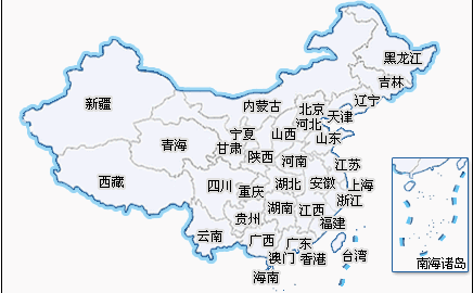 img usemap属性 中国地图链接1