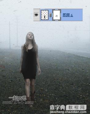 photoshop合成浓雾的寂静岭电影海报效果13