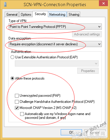 surface上的vpn设置步骤5