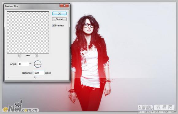 Photoshop将人物图片打造出柔美的红光潮流海报效果17