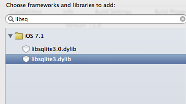 iOS开发中使用FMDB来使程序连接SQLite数据库1