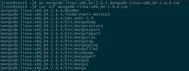 Linux系统下MongoDB的简单安装与基本操作3
