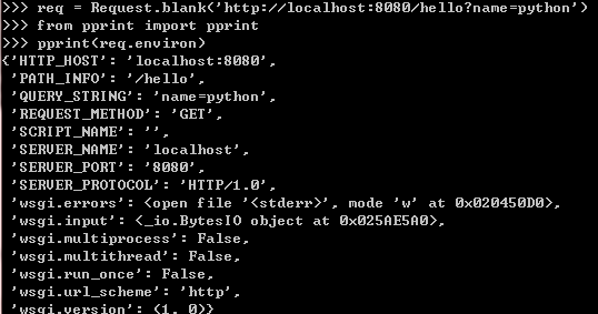 python模拟Django框架实例3