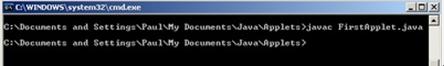 教你构建第一个Java Applet程序4