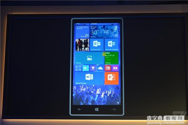 手机版Windows 10全方位展示：全新触摸Office、通用应用2
