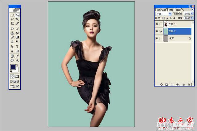 photoshop为美女图片调制出个性时尚商业照片特效4