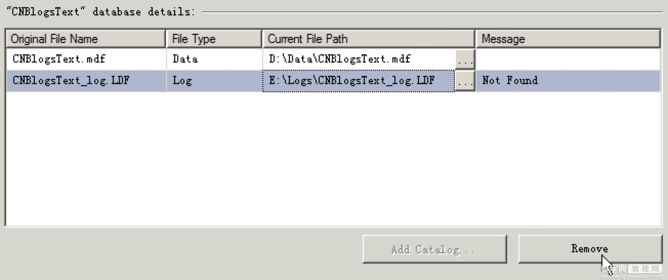 清理SQL Server 2008日志文件Cannot shrink log file 2 的解决方案1