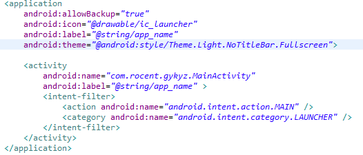 android 设置全屏的两种方法1