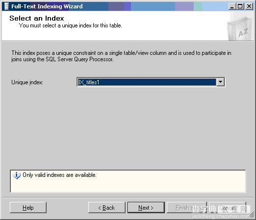 SQL Server 2005 中做全文检索的方法分享5