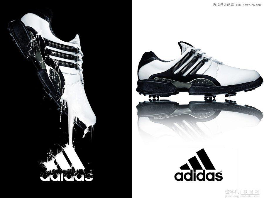 Photoshop合成制作出超酷的喷溅效果阿迪达斯球鞋海报49