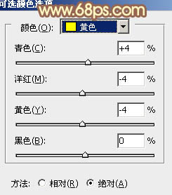 Photoshop将树林婚片增加柔美的秋季逆光效果16