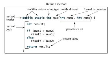 在Java编程中定义方法1