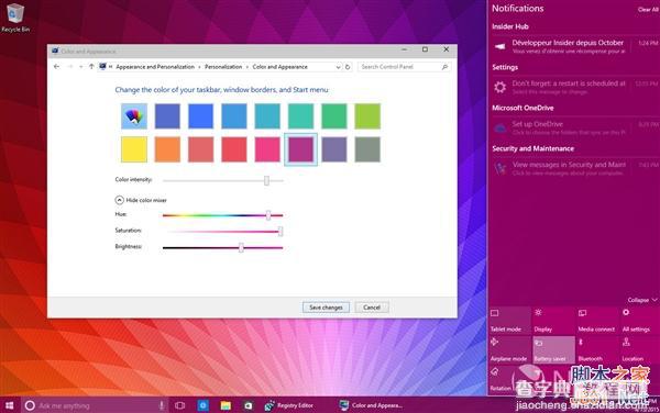 Windows 10 Build 10056再曝新图 内置多种主题颜色方案14