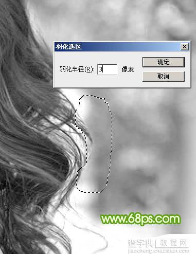 photoshop利用通道保细节抠出细腻的发丝18