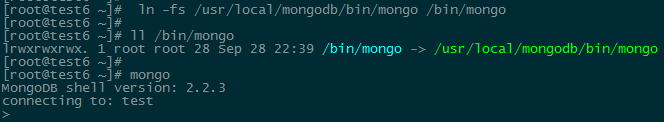 Linux系统下MongoDB的简单安装与基本操作7