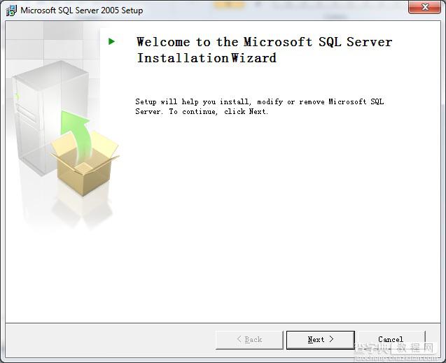 Win7 32/64位系统下安装SQL2005和SP3补丁安装教程[图文]6