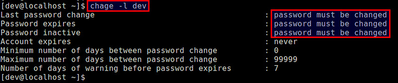 Linux用户在第一次登录时强制更改初始密码2