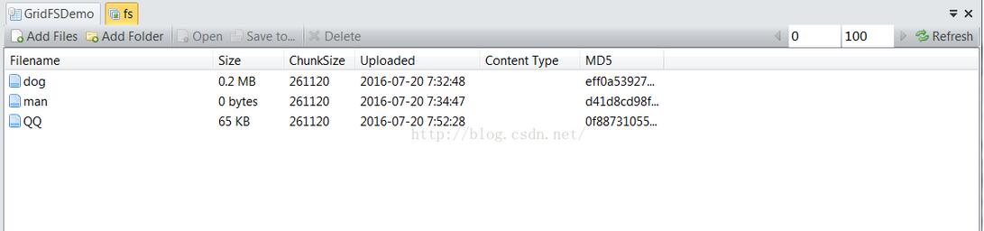 MongoDB.NET 2.2.4驱动版本对Mongodb3.3数据库中GridFS增删改查2