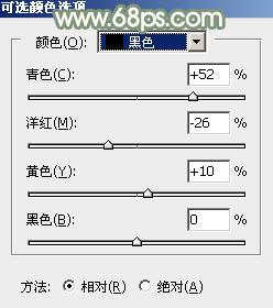 Photoshop为外景人物图片打造柔美的古典褐绿色38