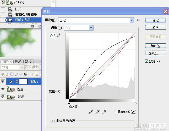 Photoshop解析外景人像调出淡淡黄绿色调4