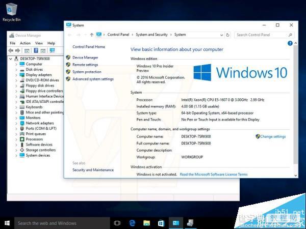 Win10最新专业版Build 10551系统截图曝光6