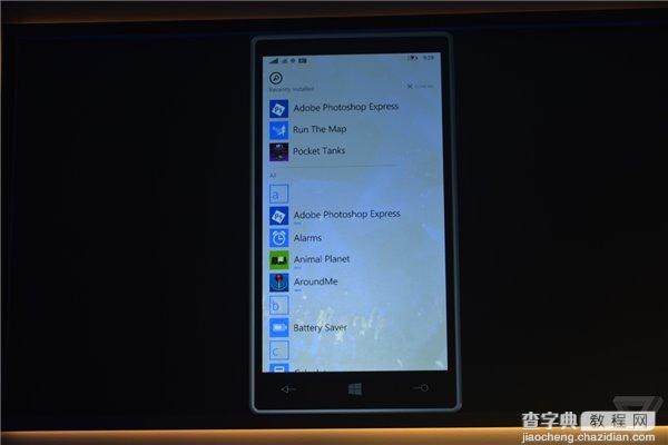 手机版Windows 10全方位展示：全新触摸Office、通用应用3