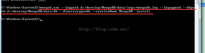 MongoDB安装到windows服务的方法及遇到问题的完美解决方案8