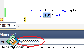 C#中string.Empty和null的区别详解5