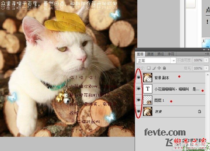 photoshop为可爱猫咪制作漂亮的动态签名教程6
