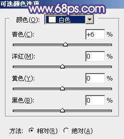 Photoshop将春季花木边的人物调制出清爽鲜艳的秋季色12