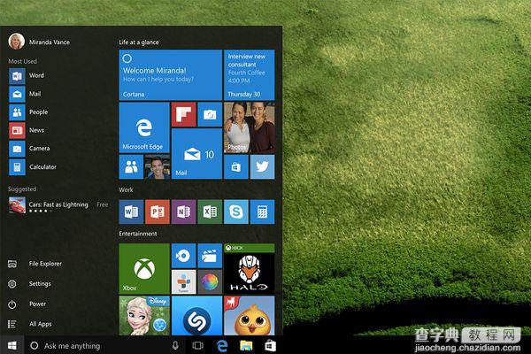 Windows 10 build 10240预览版上手操作视频1