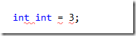 使用@符号让C#中的保留字做变量名的方法详解1