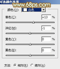 Photoshop将树景人物图片打造唯美的橙色效果30