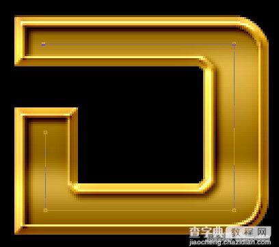 用ps制作超炫逼真金属质感文字特效教程13