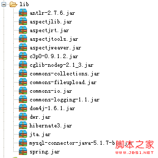 基于spring+hibernate+JQuery开发之电子相册(附源码下载)8