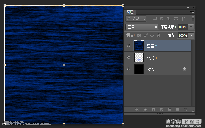 Photoshop制作梦幻绚丽的蓝色放射光束效果图7