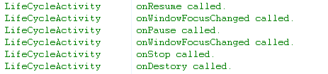 Android基础之Activity生命周期2