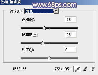 Photoshop为大树上的美女加上秋季晨曦蓝黄色效果3