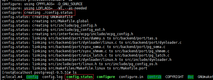 Linux CentOS 7源码编译安装PostgreSQL9.58