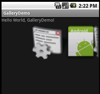 Android编程仿Iphone拖动相片特效Gallery的简单应用示例1