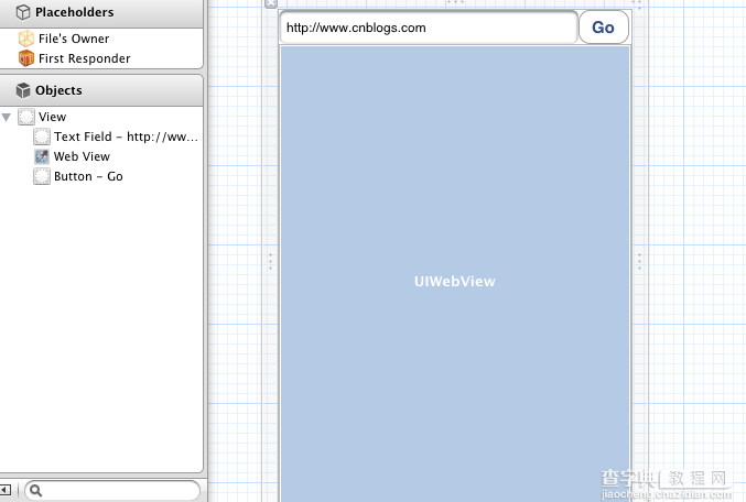 在iOS应用中使用UIWebView创建简单的网页浏览器界面2