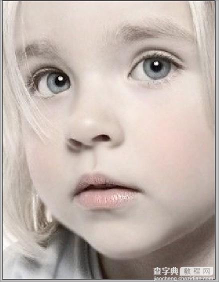 PhotoShop为超萌的儿童照片打造出粉嫩转手绘效果1
