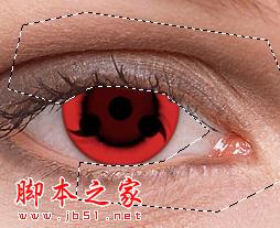 photoshop将普通眼睛制作出血腥的恶魔眼睛7