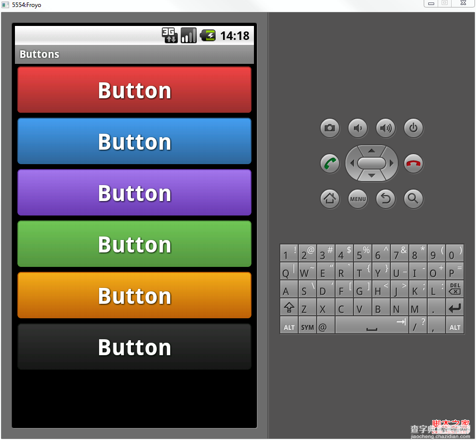 Android自定义格式显示Button的布局思路1
